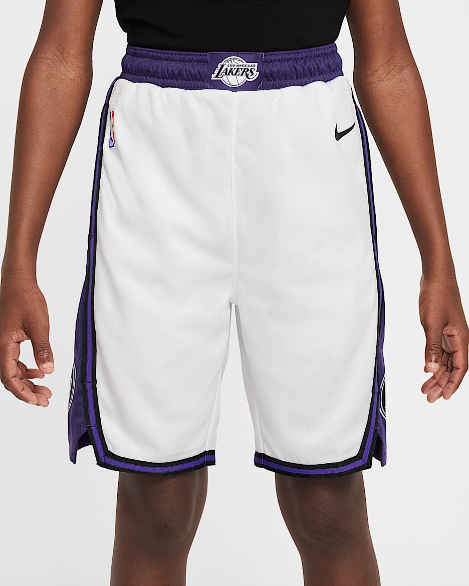 Nike nba swingman shorts lakers best sale